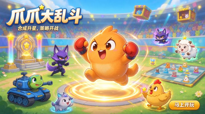萌爪乱斗 解压神作截图