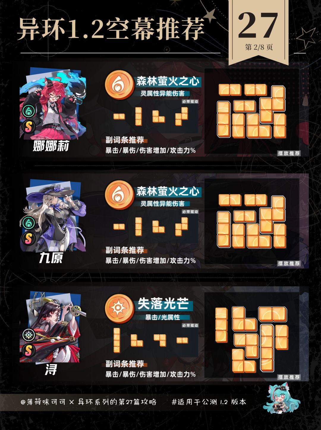 异环1.2版本空幕推荐,简单好抄! 2