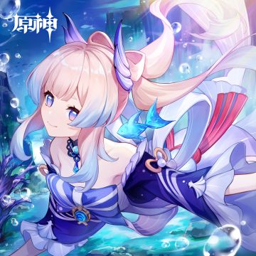 珊瑚宫心海生日快乐｜在碧波游鱼间穿行…