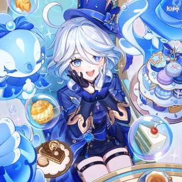 芙宁娜生日快乐｜是娜维娅的马卡龙？还是爱可菲准备的蛋糕？