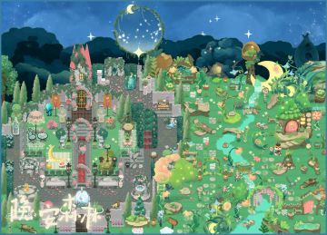 双拼巨蛋谷——蔷薇古堡外是轻歌之森