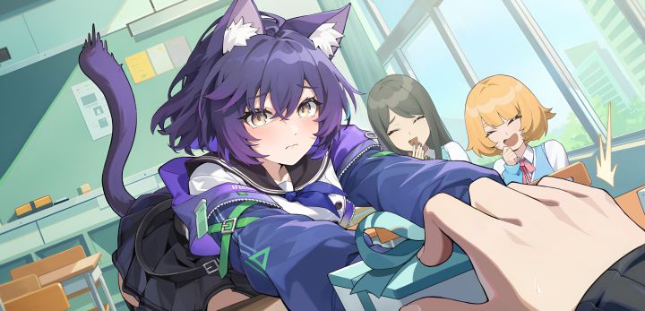 猫猫有坏心思?邀请你评鉴她用心制作的便当截图