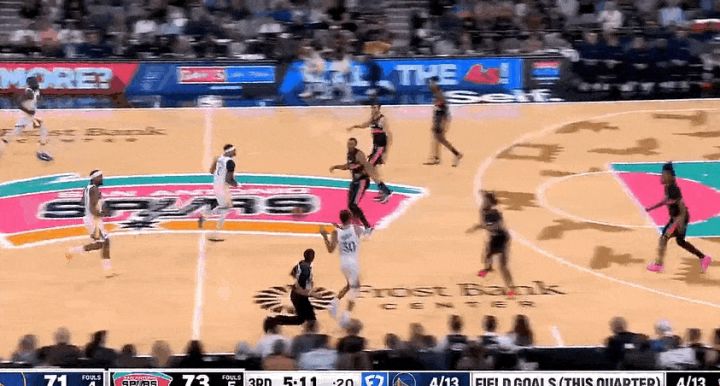 11月13日NBA赛事精彩瞬间截图