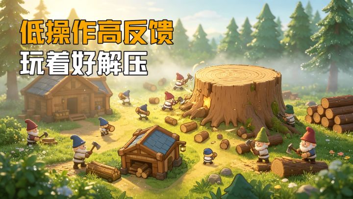 砍树、收钱、升级，循环一百遍都不腻！截图