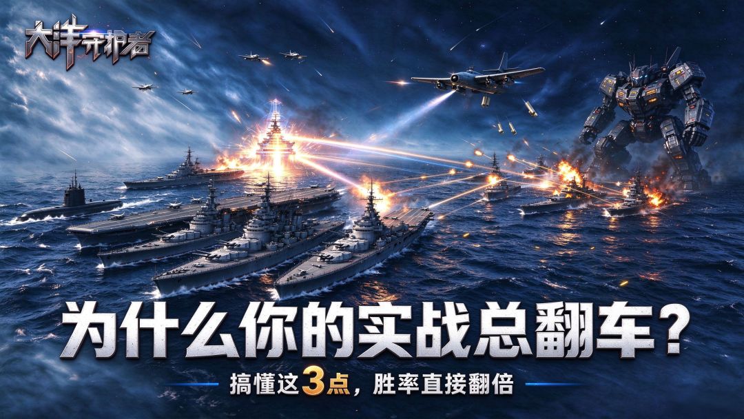 【战舰学堂】为什么你的实战总翻车?搞懂这3点,胜率直接翻倍 1