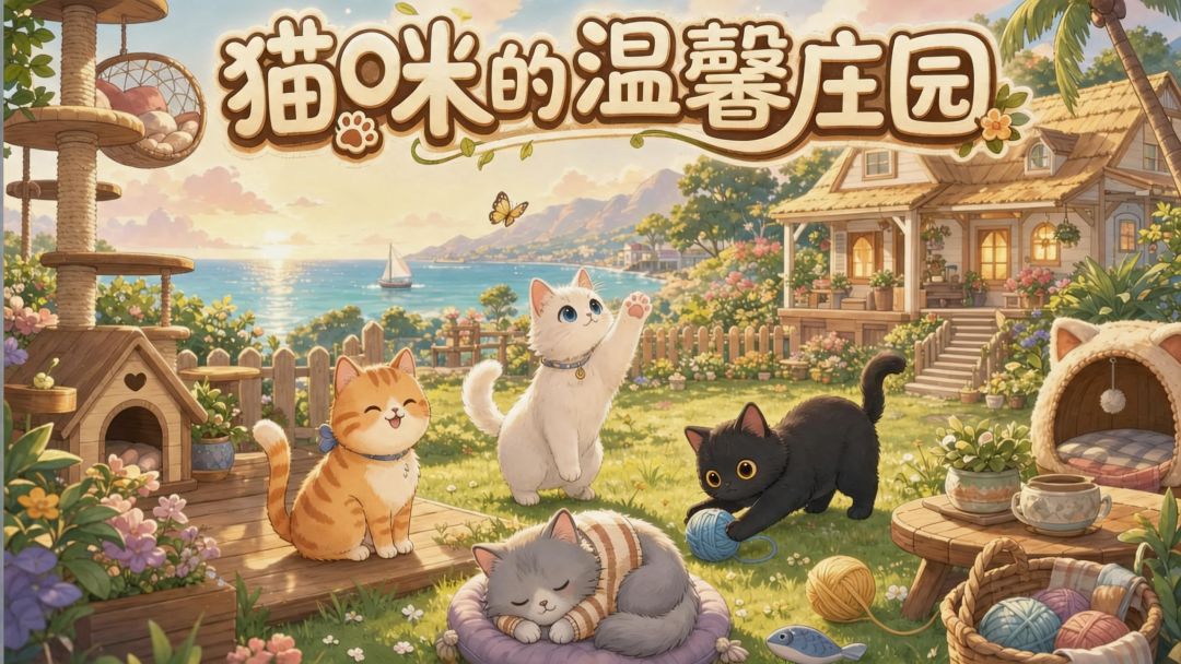 《猫咪的温馨庄园》游戏自荐,等你来玩 1