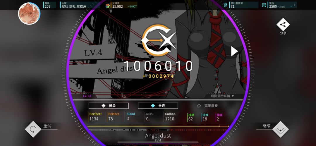 16rating达成！ 3