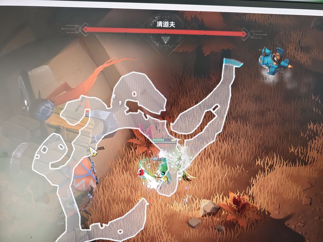 好不容易刷个清道夫,在地图外边 1