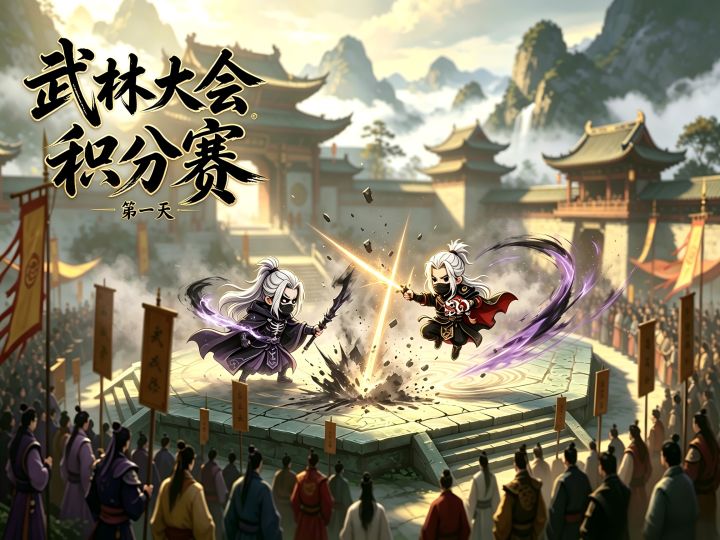 武林大会第一天，第五把惜败难受了截图