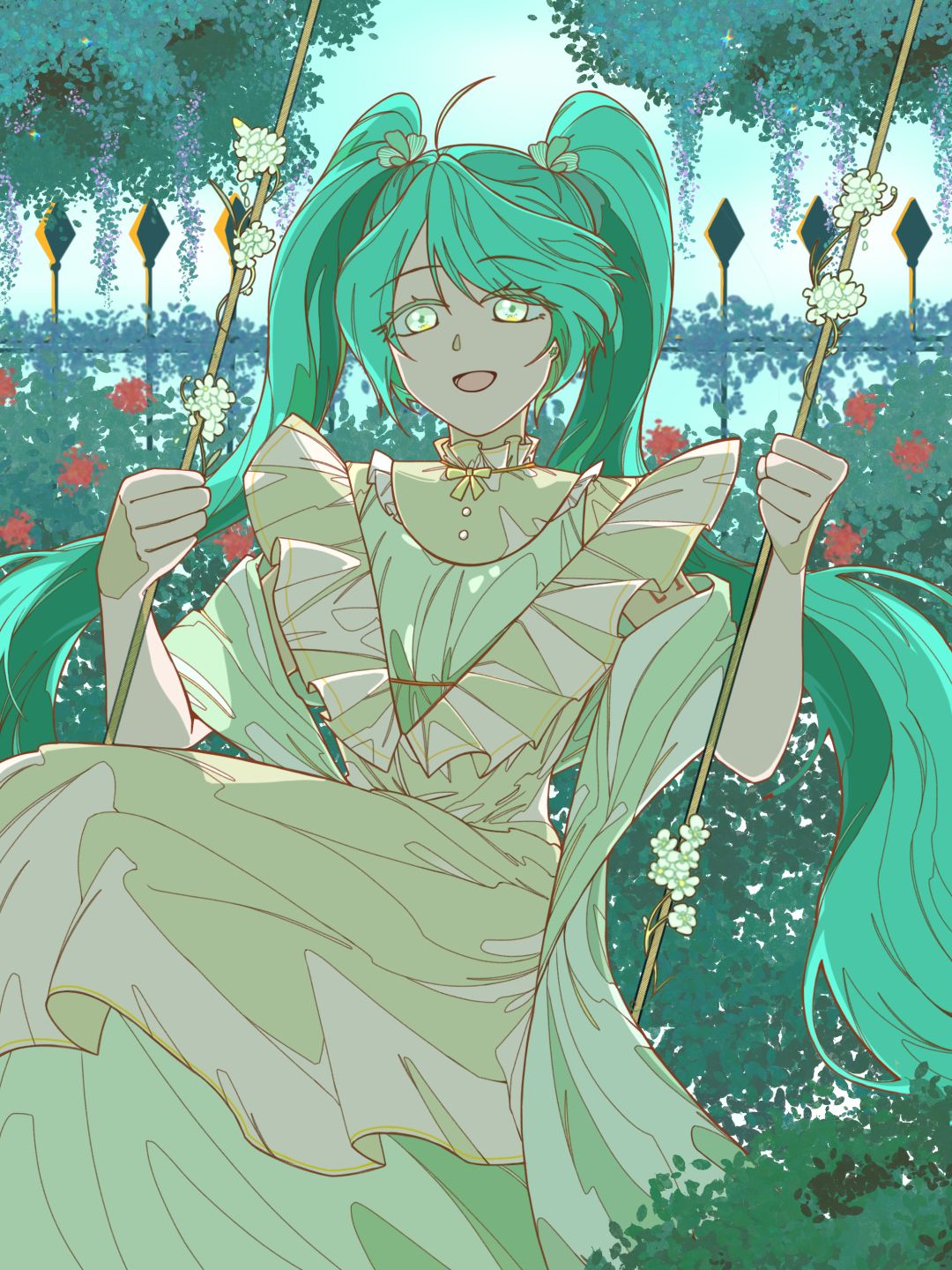 【初音未来:缤纷舞台】抹茶小蛋糕 1