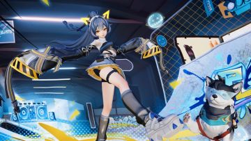 【皮肤展示】跳跳妹妹全新OPL系列皮肤「缭星·灵跃」
