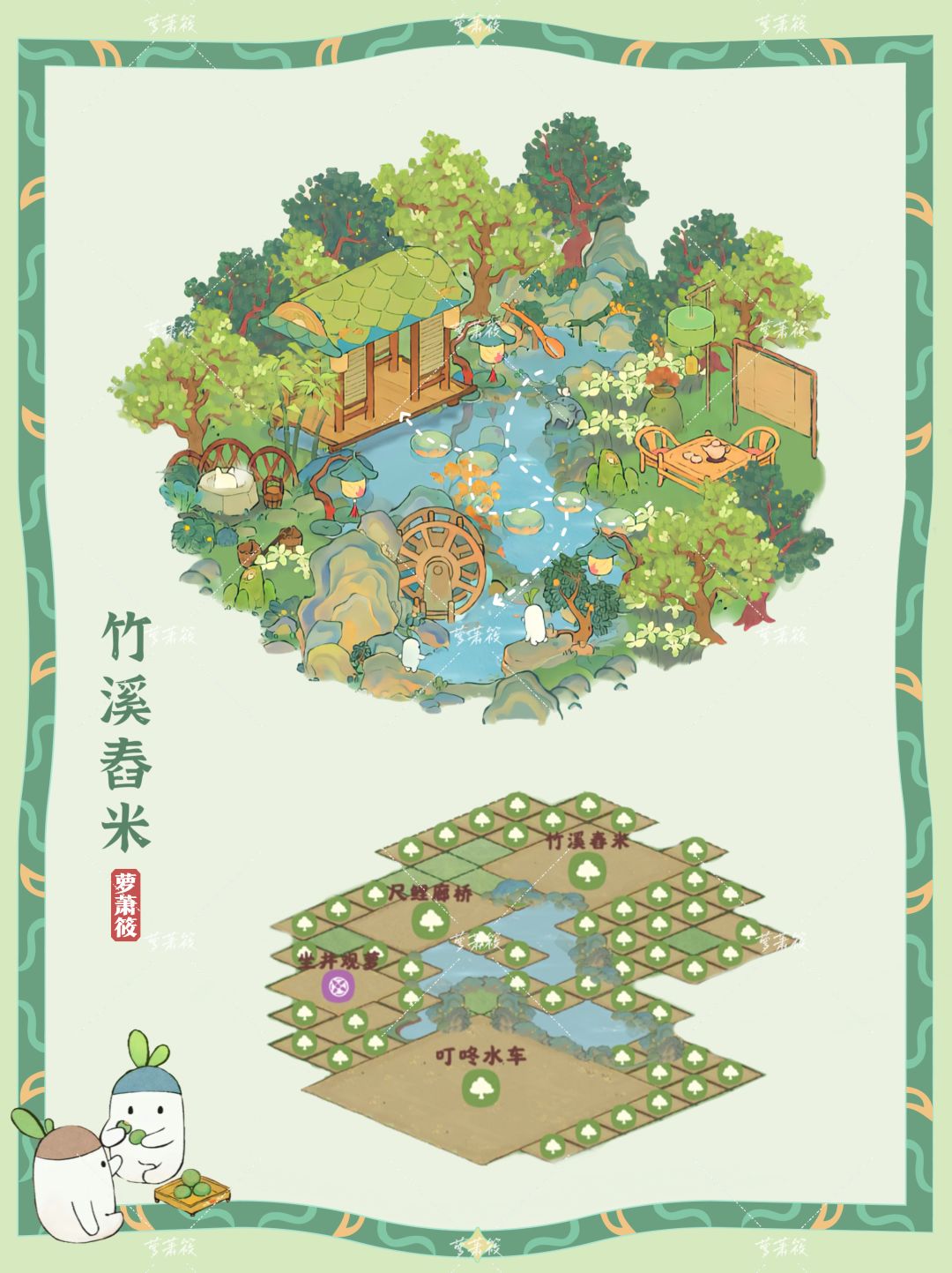 桃源丨农忙时节 •竹溪舂米|小院布局 3