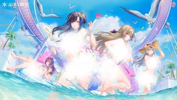 「壁纸放送-碧水假日」