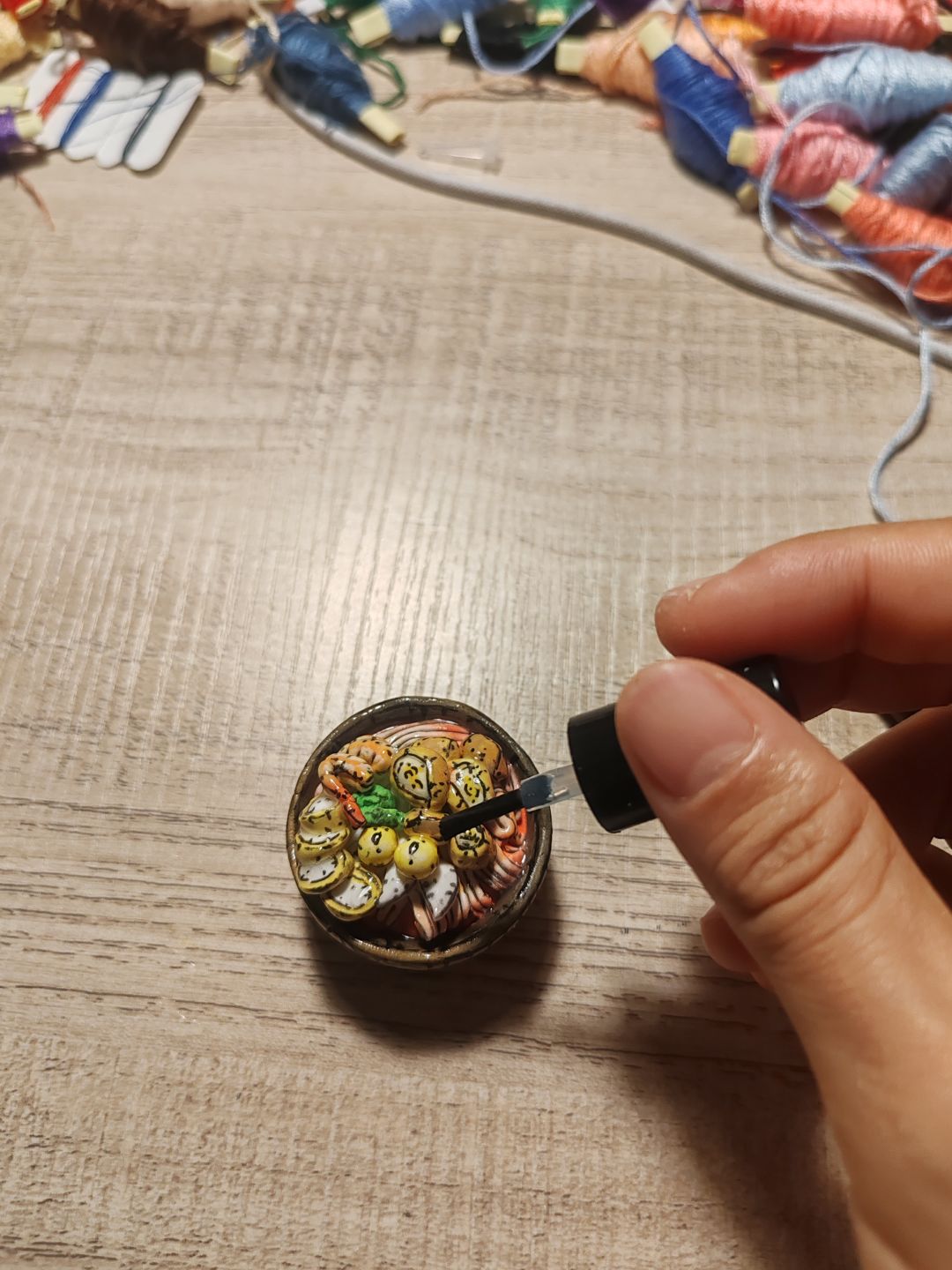 黑暗料理王粘土模型6，这次是叻沙！ 4