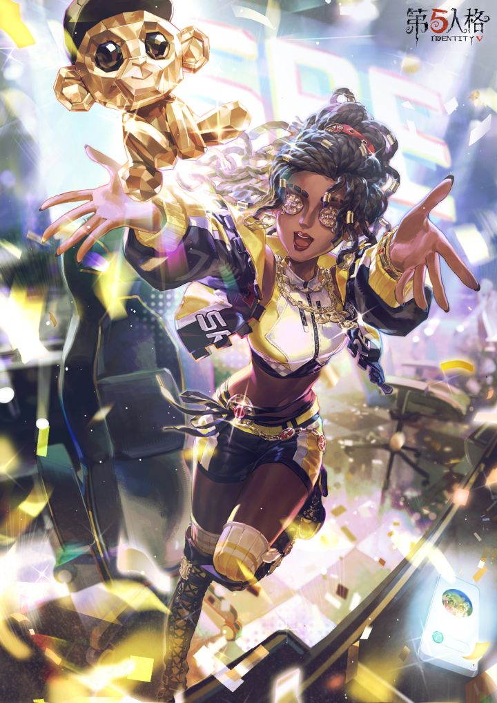 是时候展现出决心，将纷扰驱散。
【奇珍时装】咒术师-SRE.PATRICIA 、【稀世随身物品】咒术师-星鸣回响
即将下架
#第五人格esports #第五人格电竞时装 #第五人格截图
