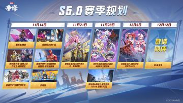 《漫威争锋》S5.0赛季规划一览