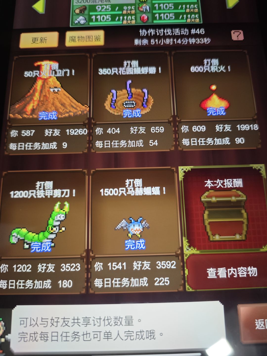 周常已完成 需要的加10.15 1