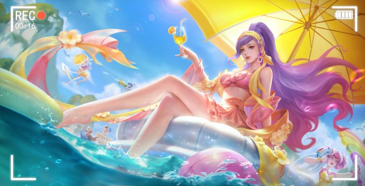 【皮肤爆料】60点券貂蝉-长夏之忆皮肤截图