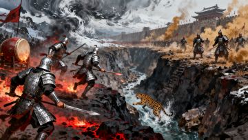 【陶醉执笔】江城子 · 十点矿脉剿虎豹