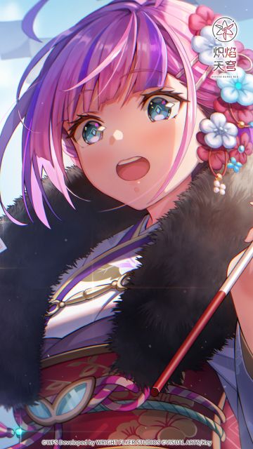 《炽焰天穹》新SS风格手机壁纸分享！