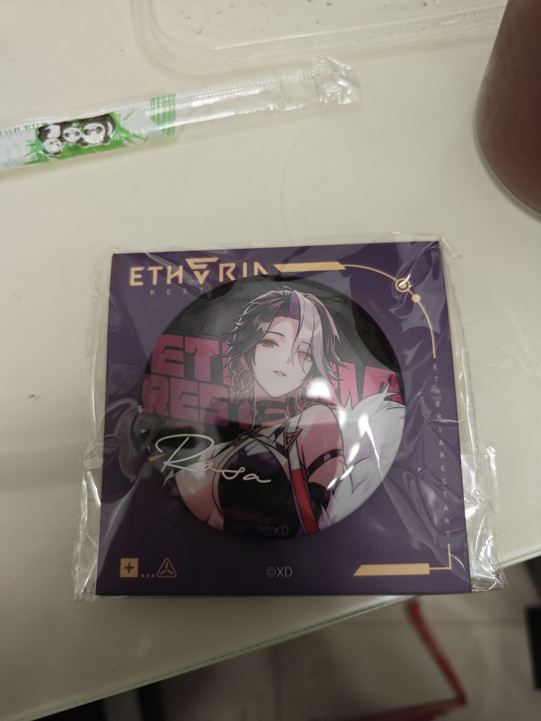徽章到了,还行吧 1