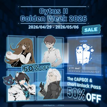 【Cytus II Golden Week 2026 特价活动】