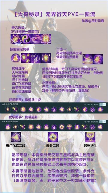 【太极秘录】无界衍天宗PVE一图流