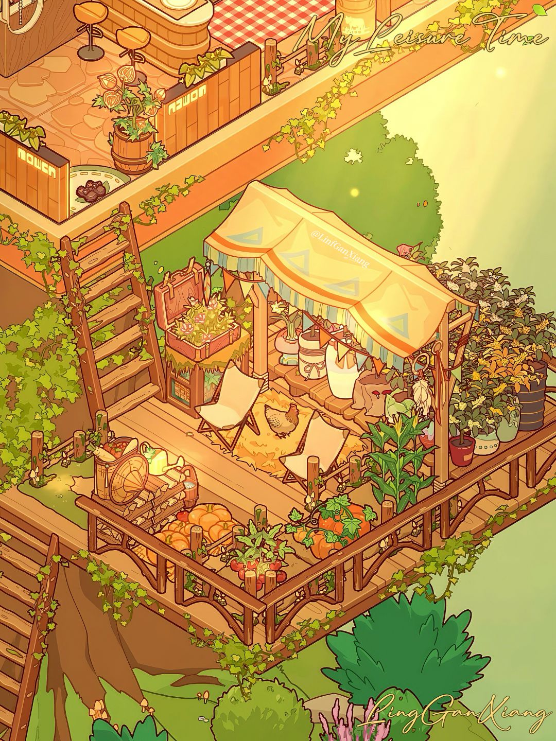 🌿绿野树屋|星月秘园套间全景图🌻 3
