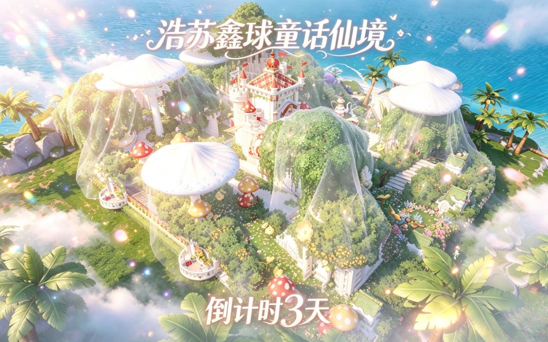 心动小镇鑫时代|浩苏鑫球童话仙境建造节图 3