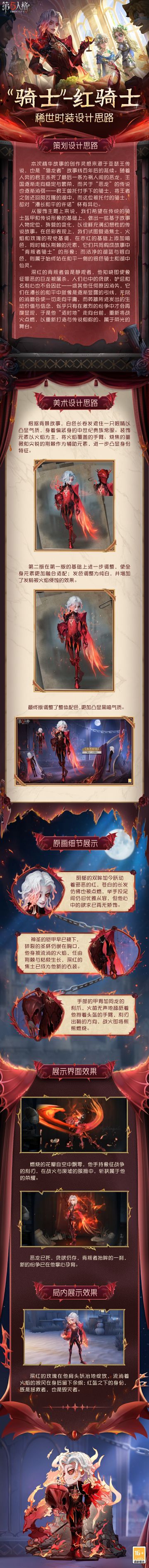 盛宴落幕，战火重燃。 【第三十五赛季·精华2】稀世时装及奇珍时装的设计思路分享！ #第五人格设计思路 #第五人格