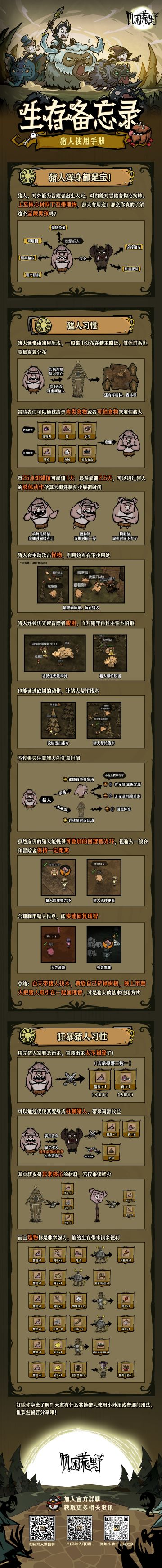 猪人使用手册！