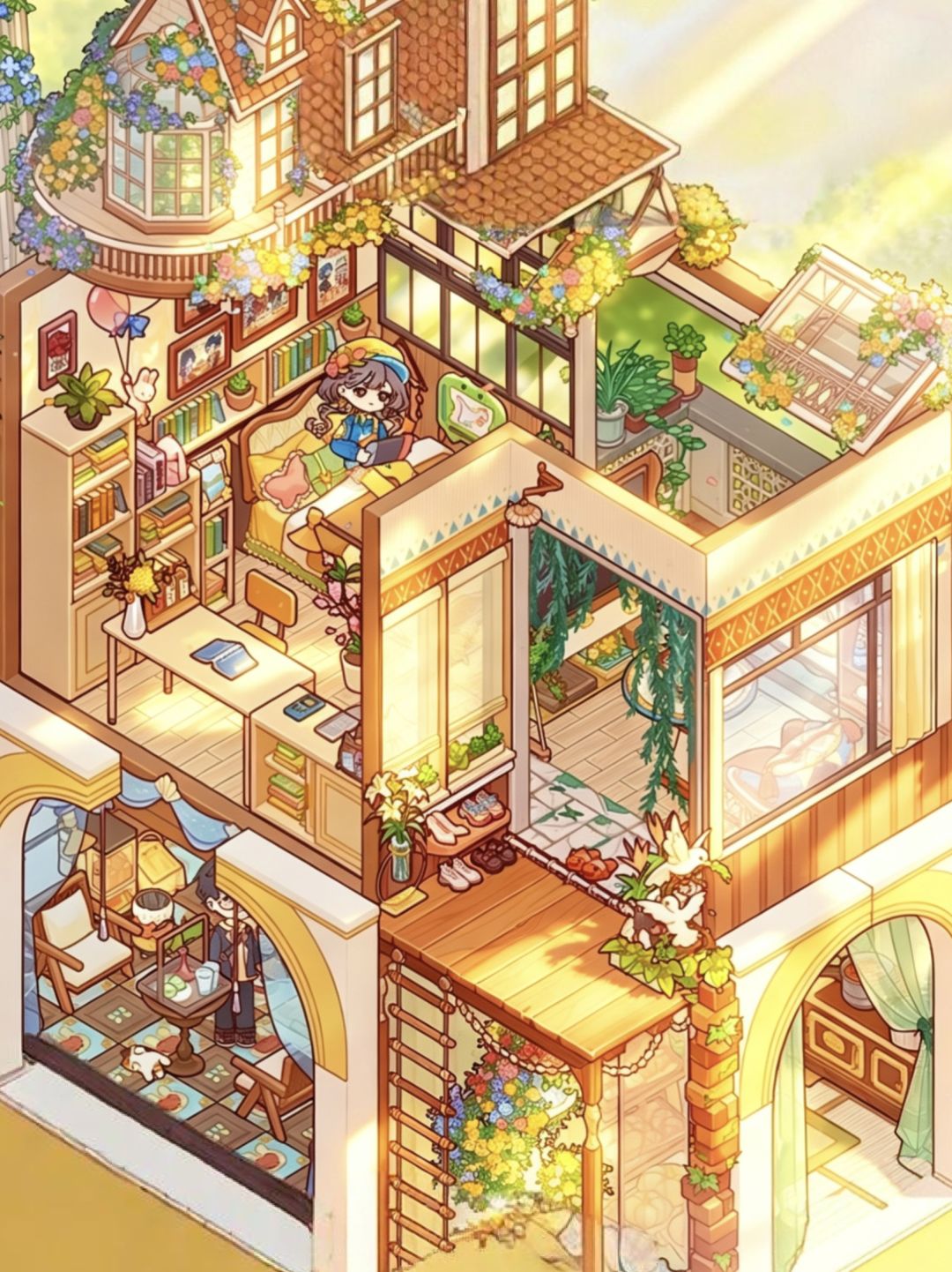 浮光翠蝶~夏日就要花花绿绿 1