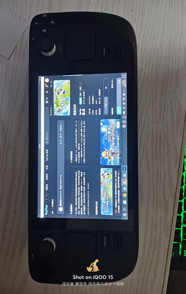 steam deck玩肠第一人截图