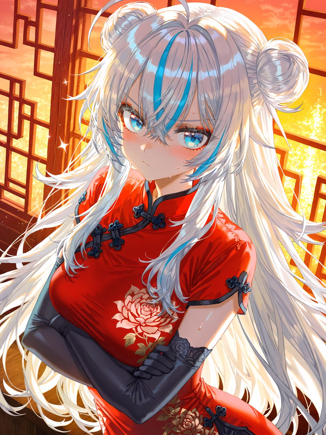 【原创】让我穿旗袍?真拿你没办法😉 3
