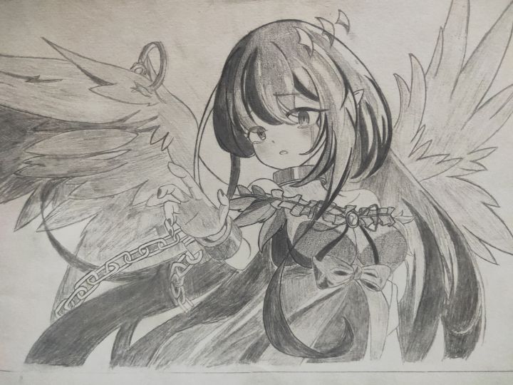 同学画的Σ(°Д°;截图