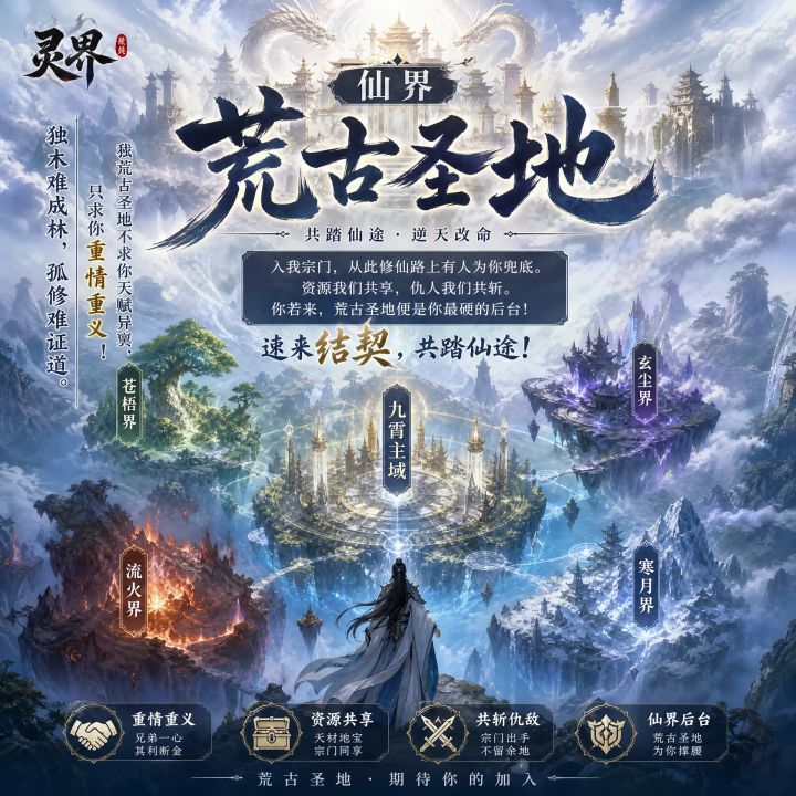 仙界宗门《荒古圣地》截图