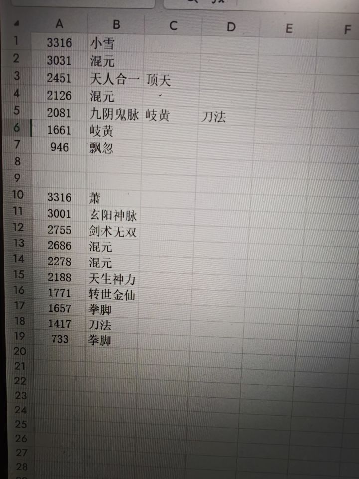 求助这几天开始研究洗脉和锻造截图