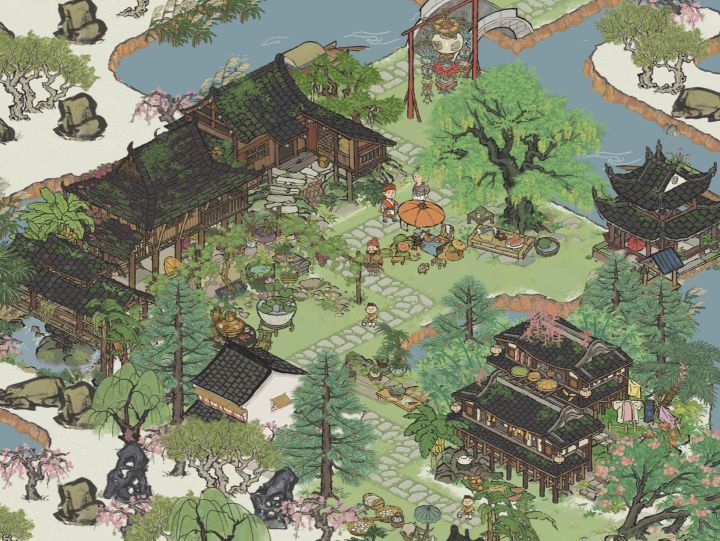 雨季小院截图