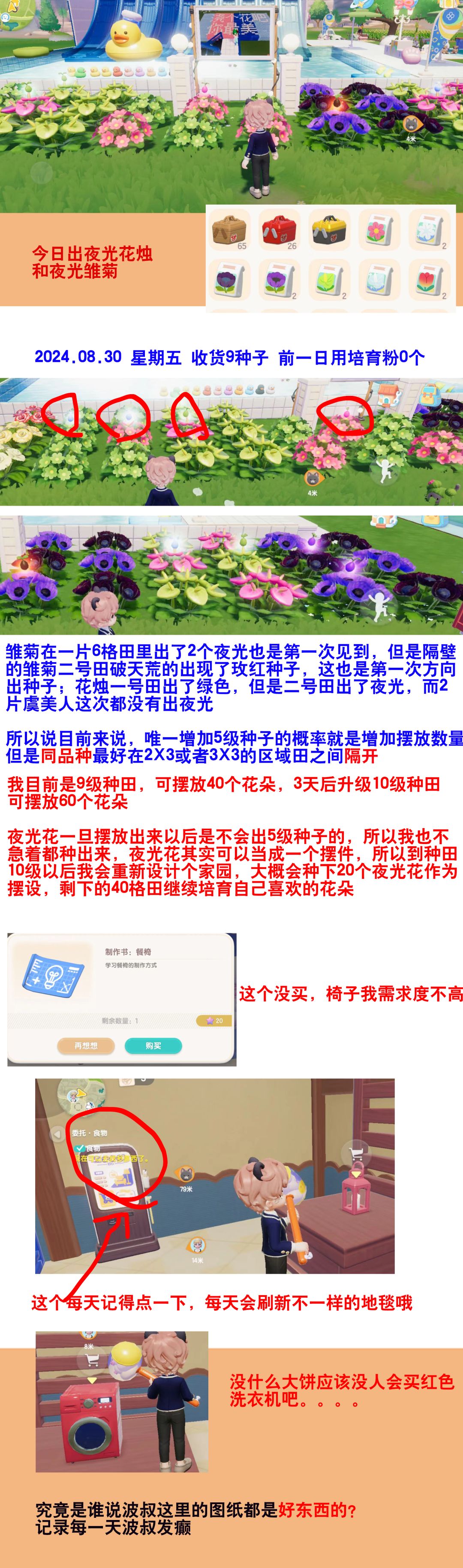 3夜光8月30日花卉杂交汇总 1
