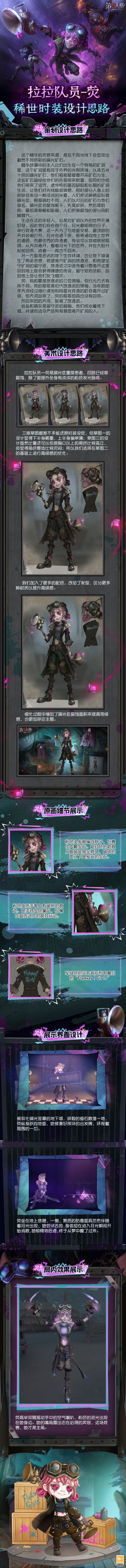 【第二十九赛季·精华1】稀世时装、奇珍时装及【稀世时装】空军-天河的设计思路分享来啦~
是重生，还是泯灭？
#第五人格星光竞逐##第五人格设计思路#