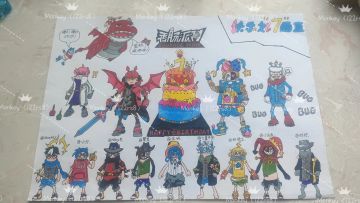 【七周年创作】香肠派对Tap好友贺岁图！🎉