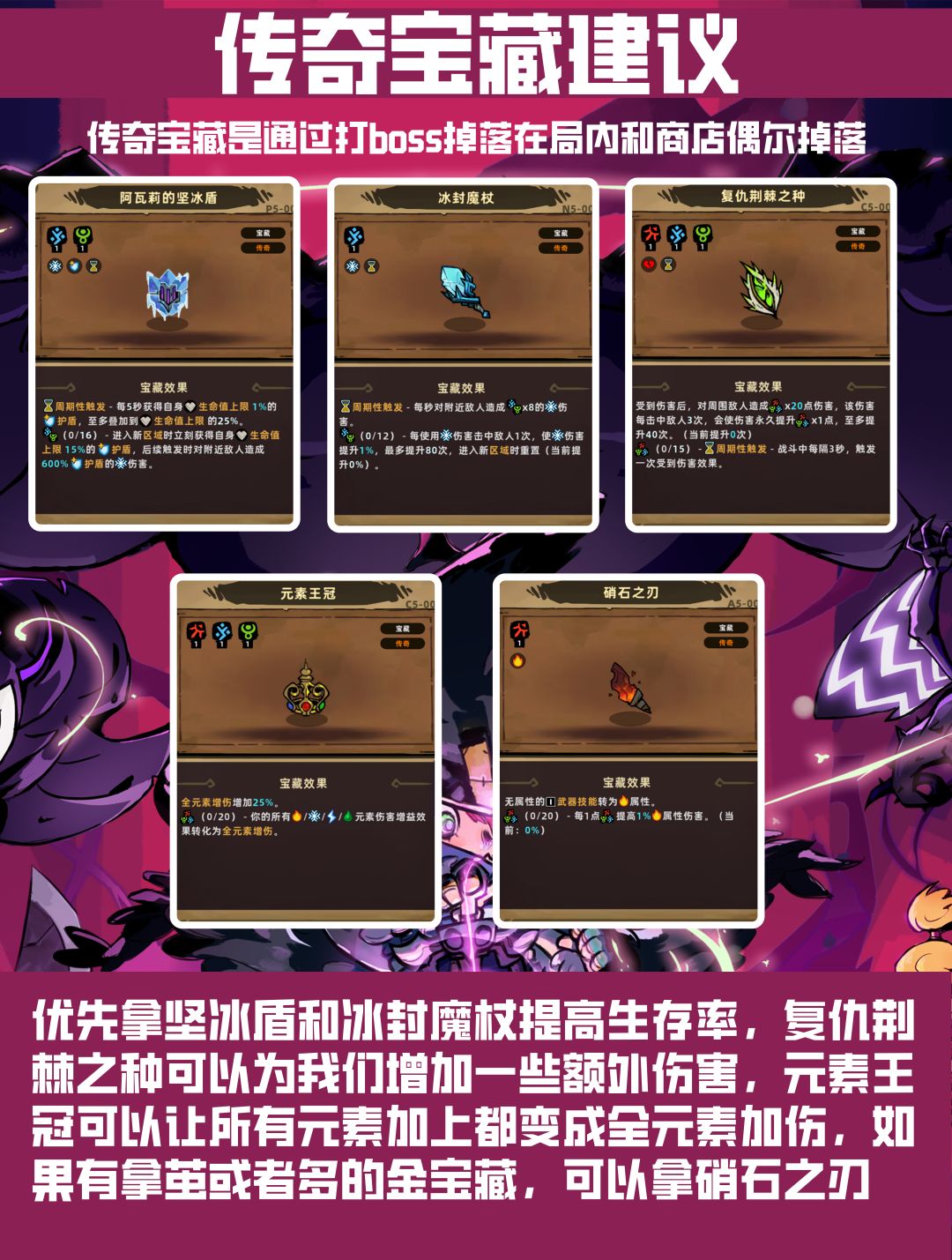 失落城堡2新手攻略冰盾血牛全武器通用流派 3