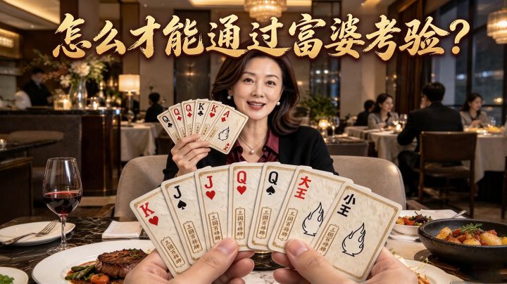 急急急!怎么才能通过富婆考验?截图