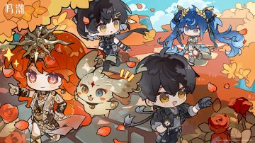 漫天飞花庆祝着狩猎的凯旋，一路紧绷的心神，至此终于可以稍定。