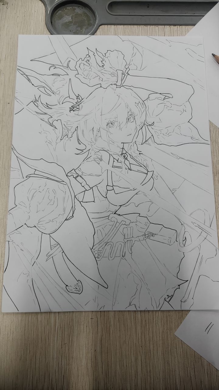铅笔手绘截图