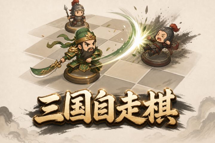 老朋友们,我做了一款新游戏 —— 三国自走棋。截图