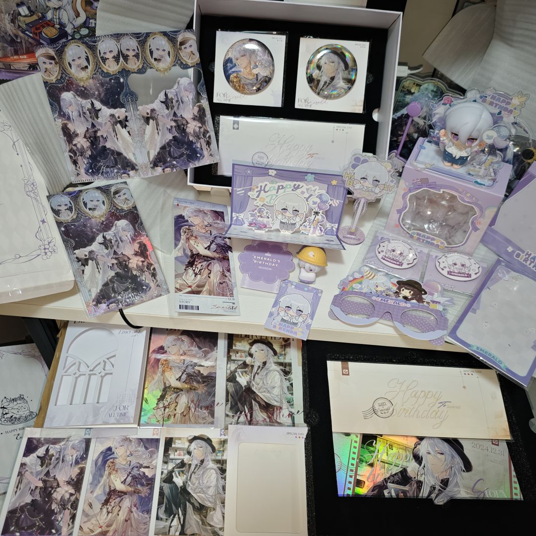 2024叶瑄生日周边开箱记录 2
