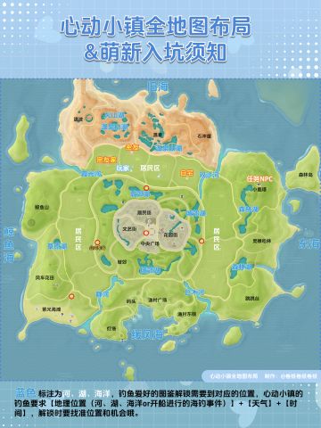 心动小镇全地图布局&萌新入坑指南！