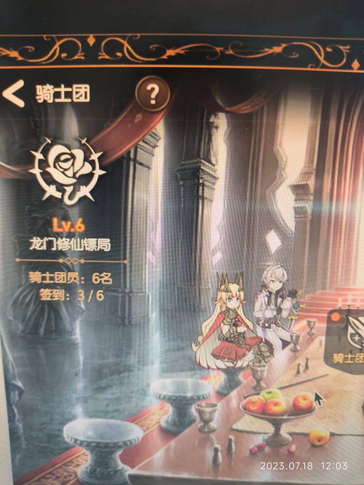 活着的咸鱼来我们骑士团啊截图