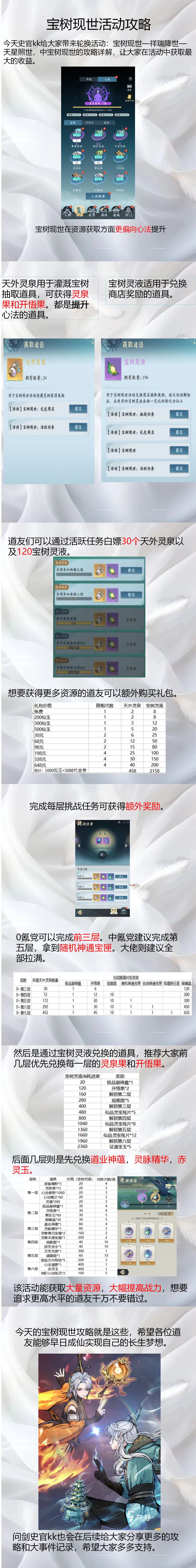 问剑长生宝树现世攻略截图